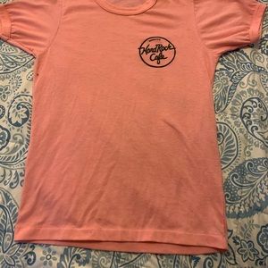 Youth large pink Hard Rock Cafe Toronto shirt